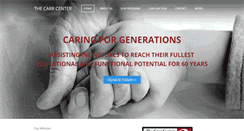 Desktop Screenshot of carrcenter.org